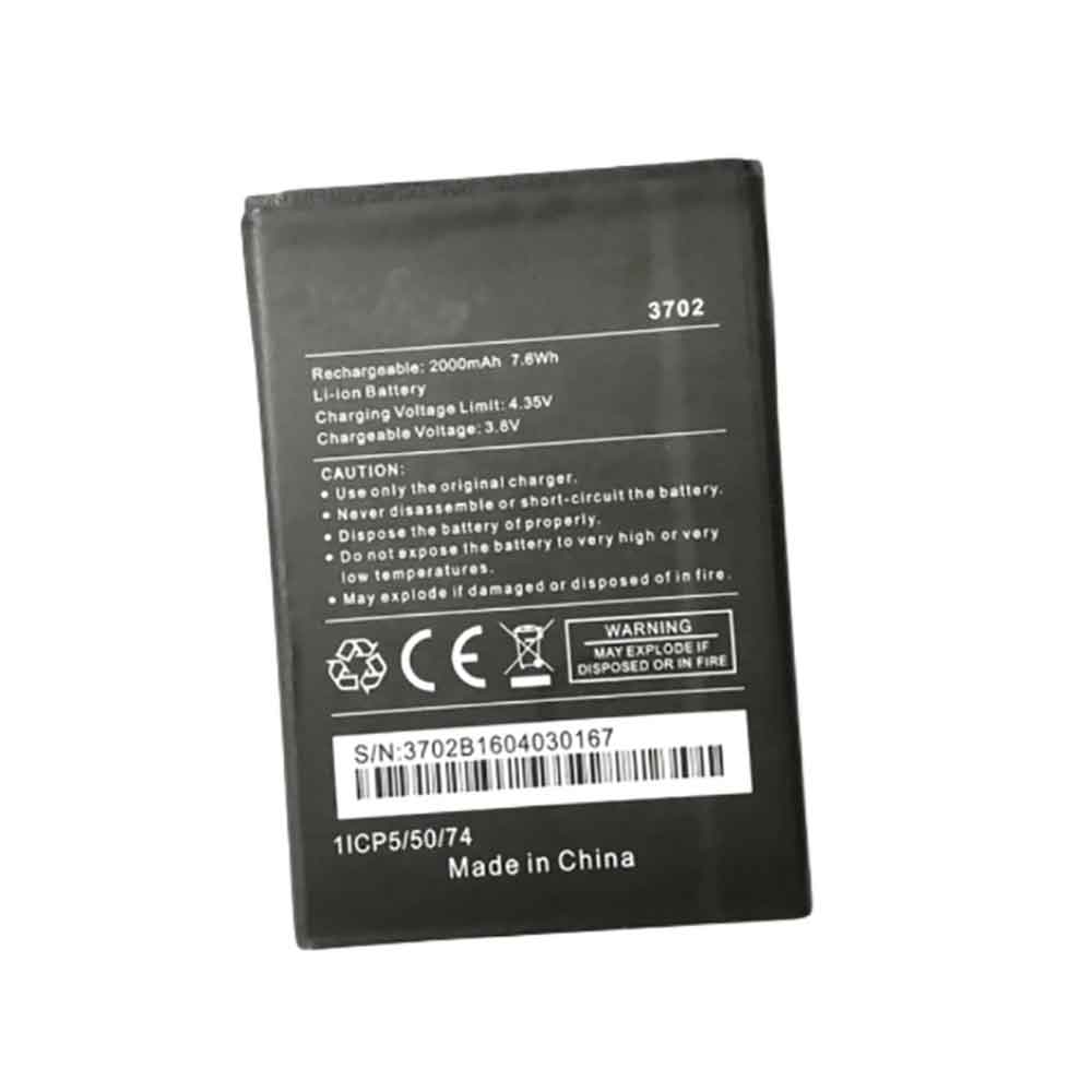 Wiko 3702 3.8V 2000mAh Replacement Battery