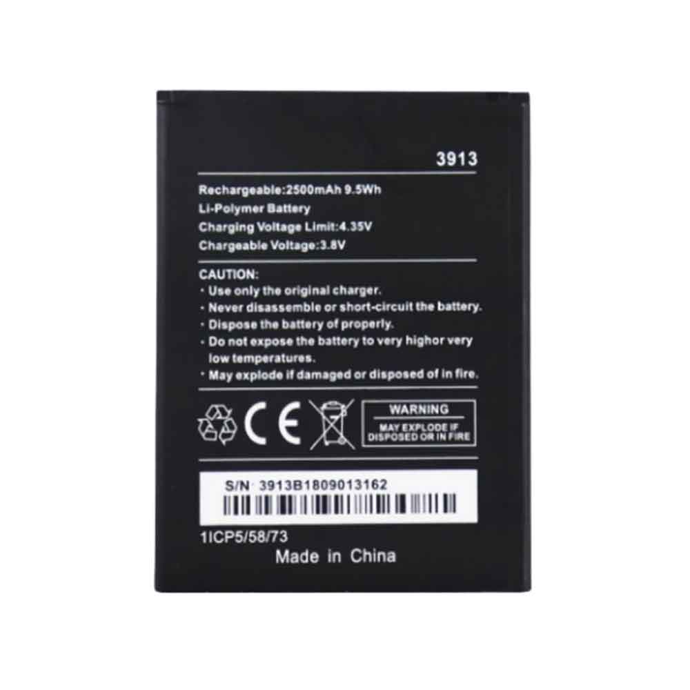 Wiko 3913 3.8V 2500mAh Replacement Battery