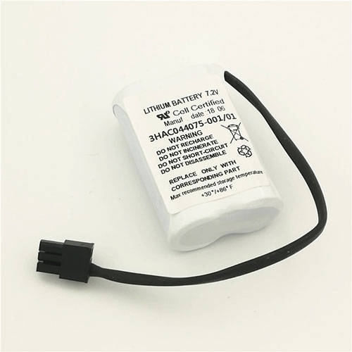 ABB 3HAC044075-001-01 7.2V  Replacement Battery