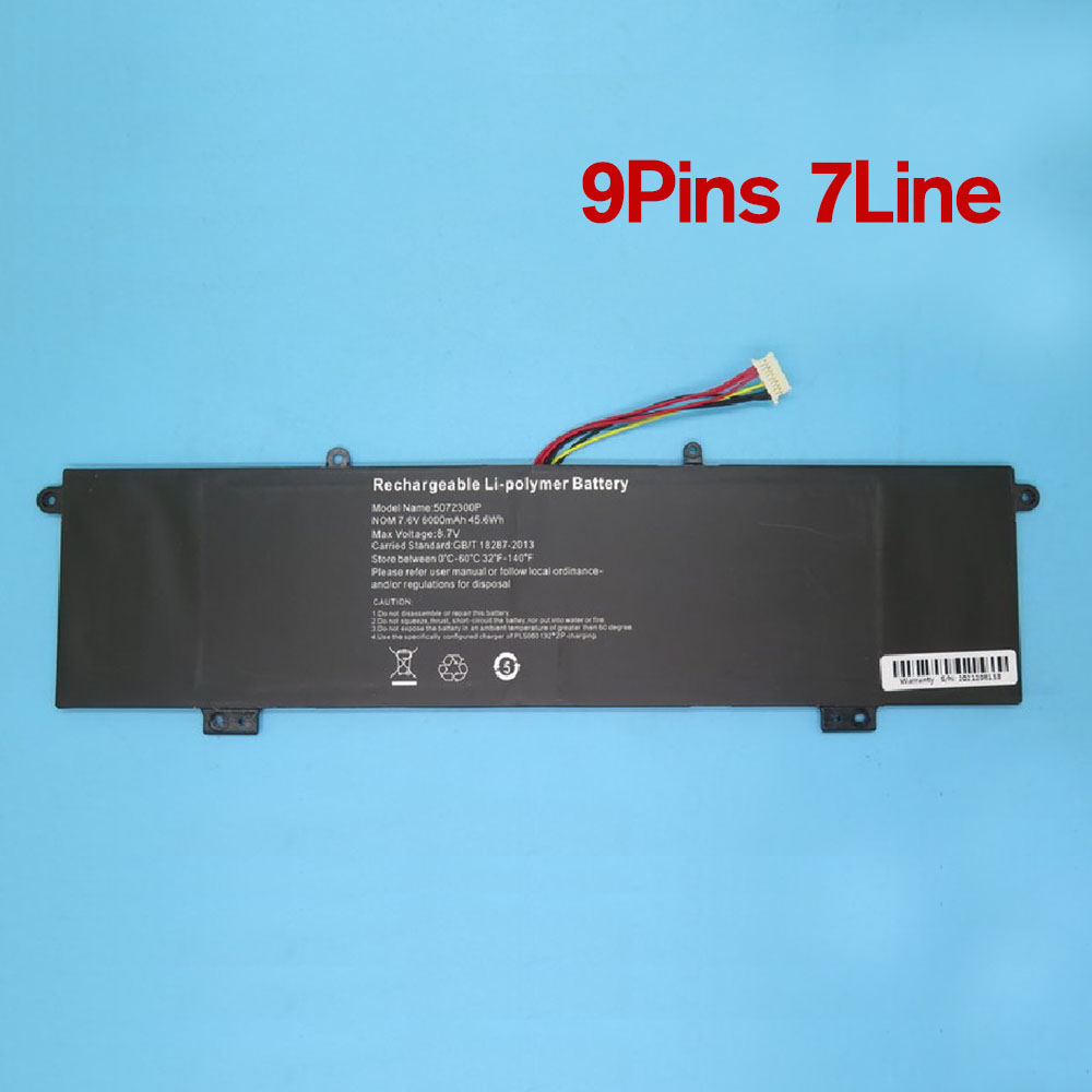 ONN 5072300P 7.6V 6000mAh Replacement Battery
