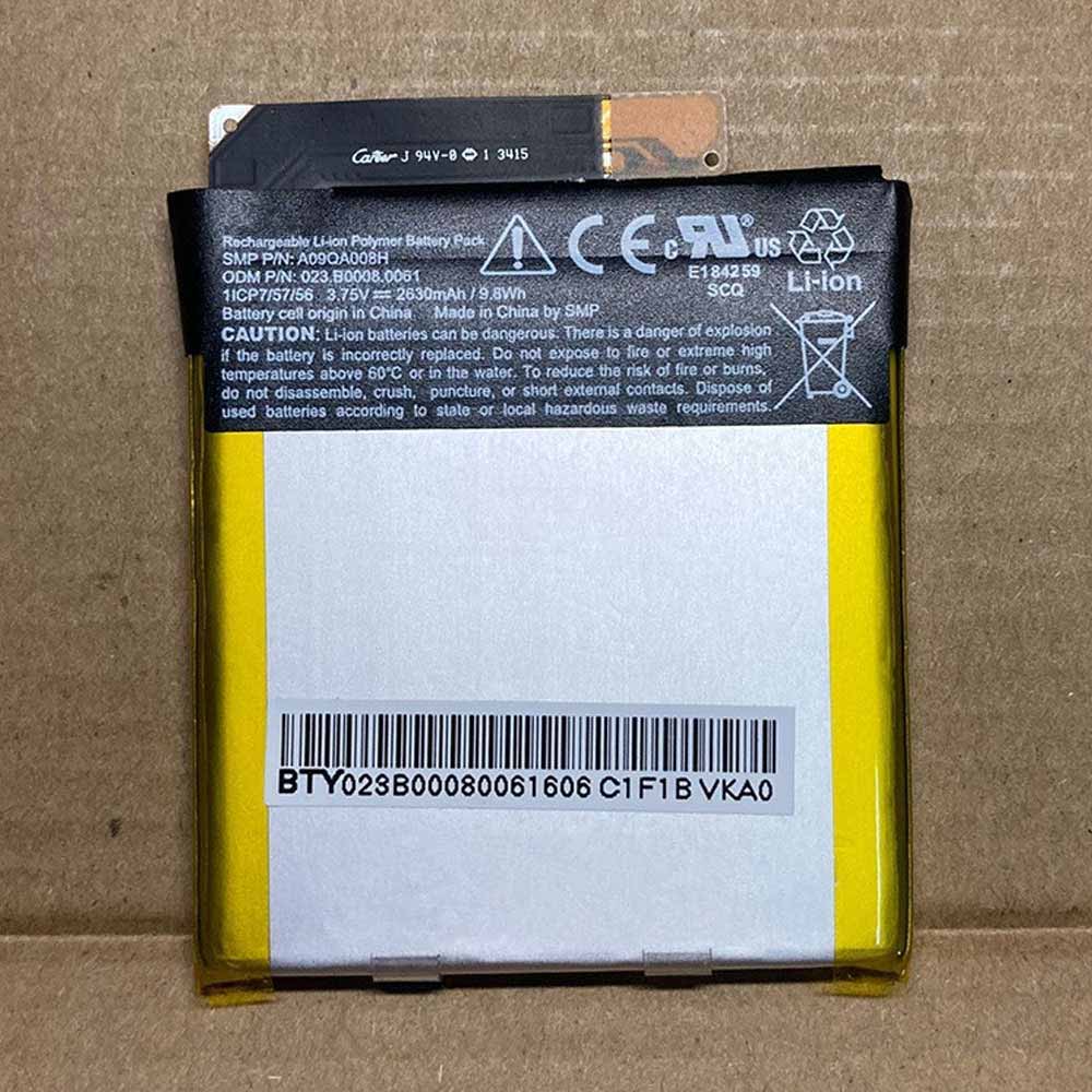 G-Force A09QA008H 3.75V/4.3V 2630mAh 9.8Wh Replacement Battery