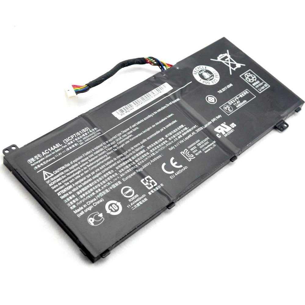 acer AC14A8L 11.4V 52.5Wh Replacement Battery
