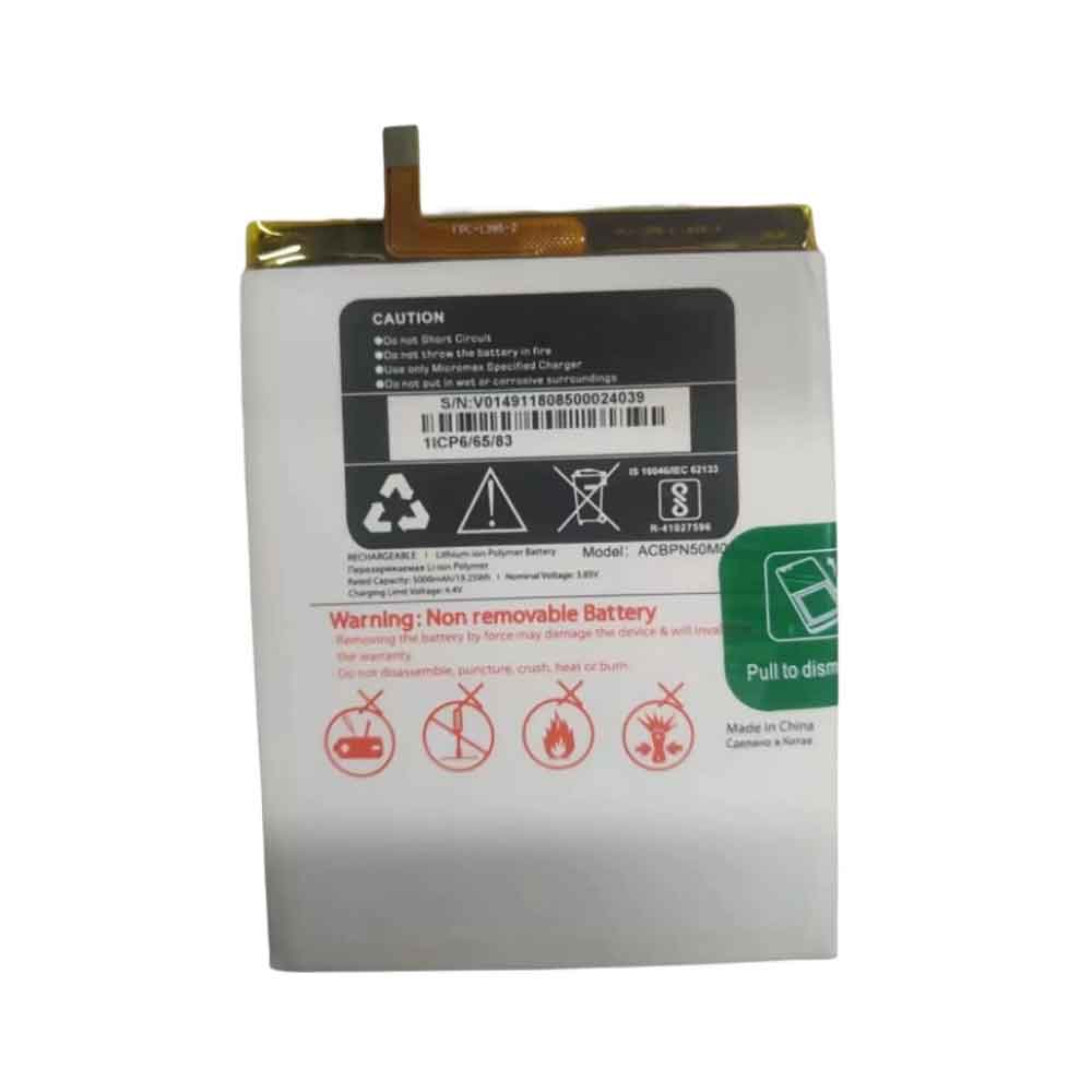 Micromax ACBPN50M01 3.85V 5000mAh Replacement Battery
