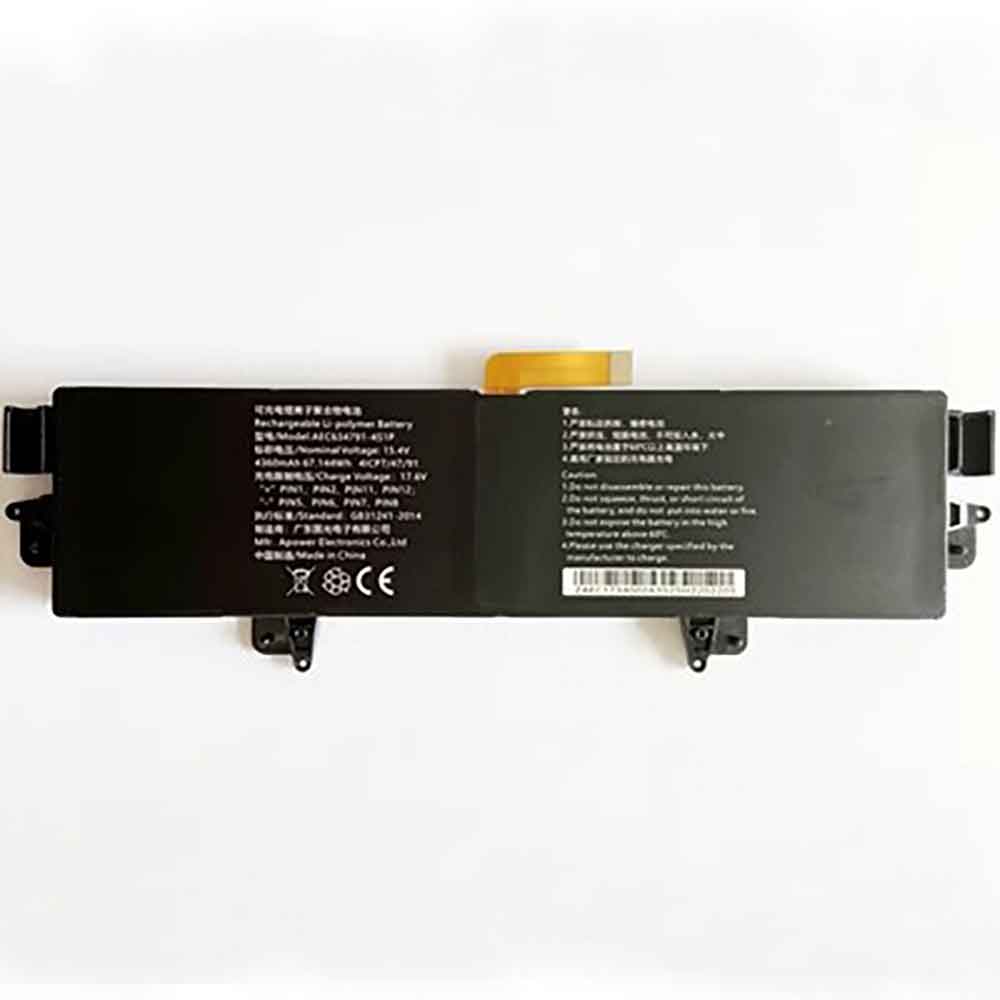 GPD AEC634791-4S1P 15.4V 5000mAh Replacement Battery