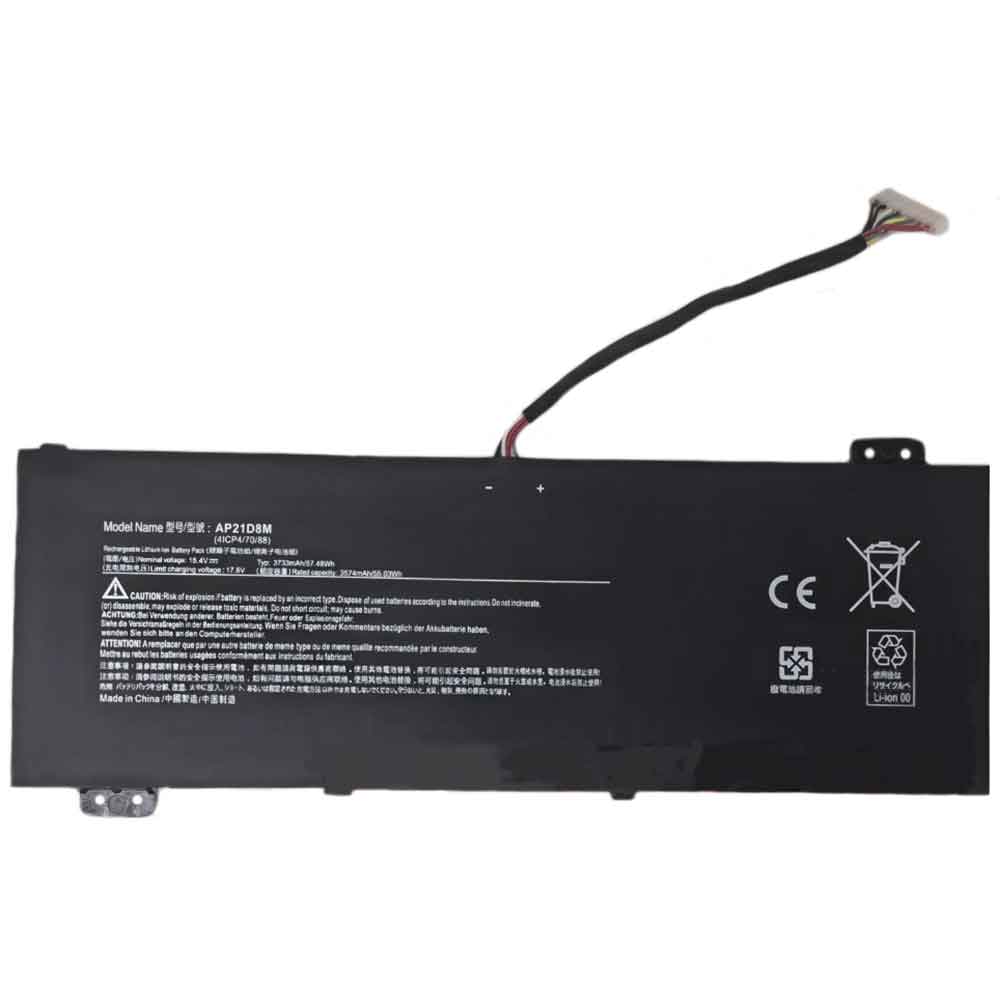 acer AP21D8M 15.36V 4818mAh Replacement Battery