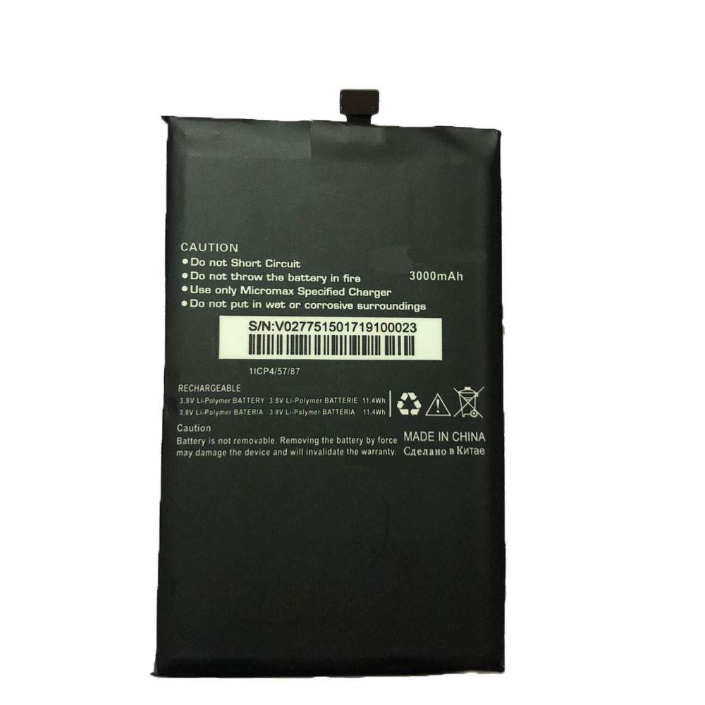 Micromax AQ5001 3.7V 3500mAh/7.65WH Replacement Battery