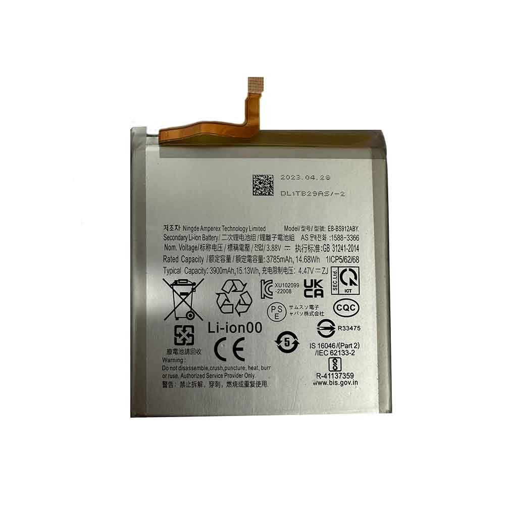 SAMSUNG EB-BS912ABY 3.88V 3900mAh Replacement Battery