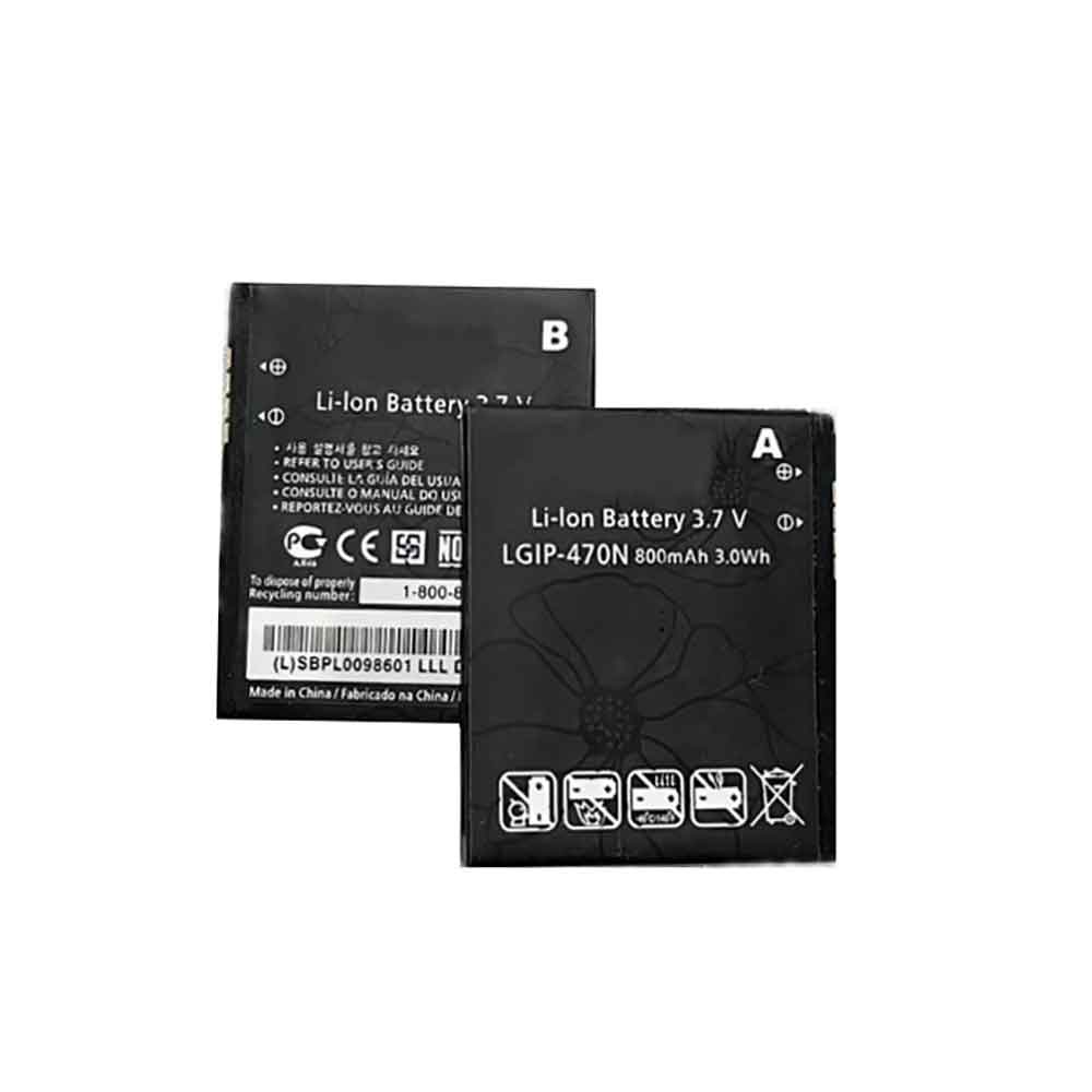 LG LGIP-470N 3.7V 800mAh Replacement Battery