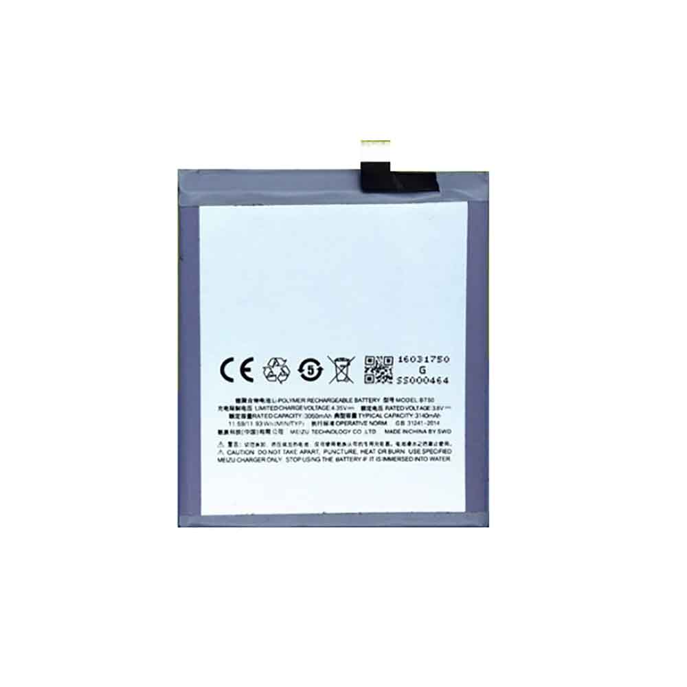 Meizu BT50 3.8V 3140mAh Replacement Battery
