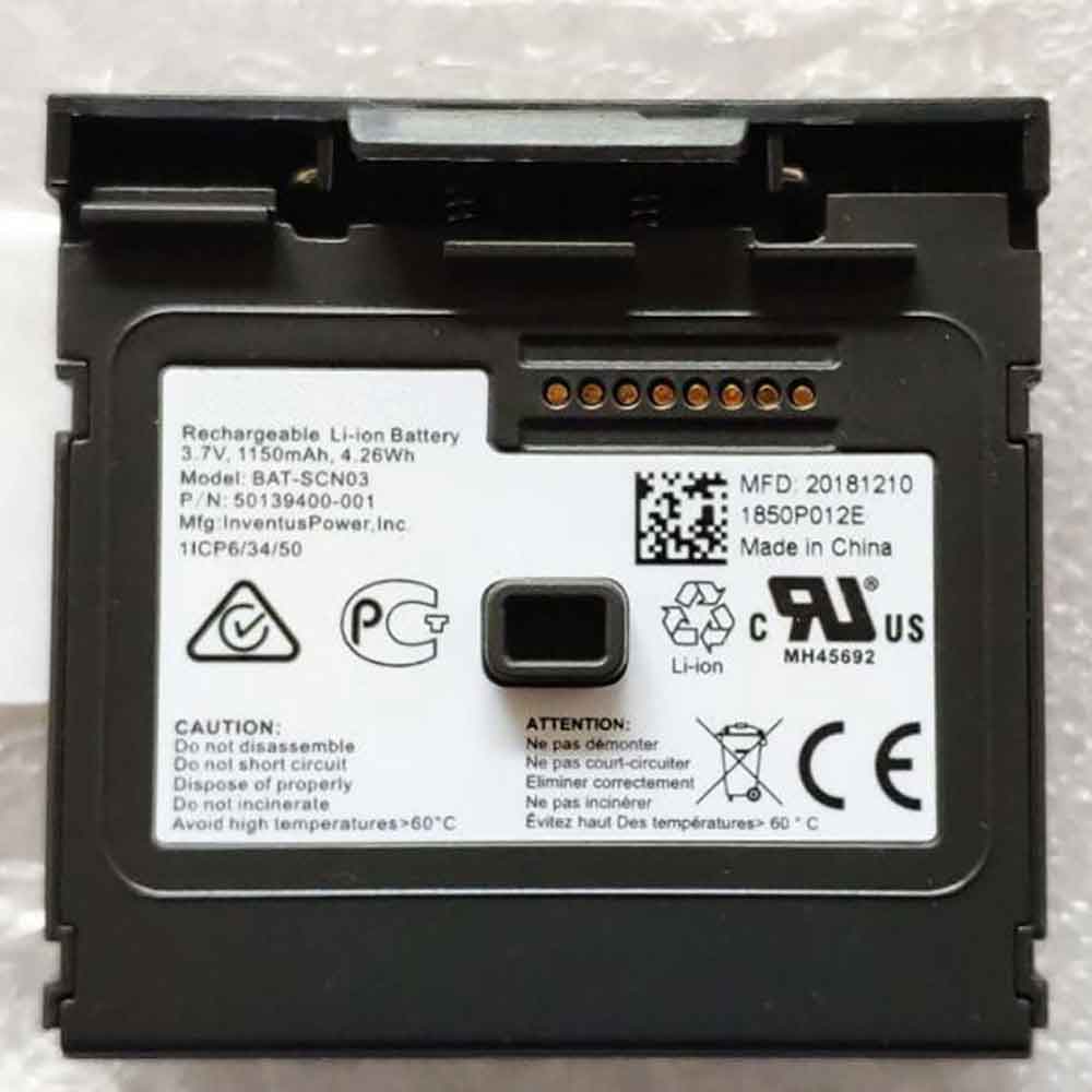 Honeywell BAT-SCN03 3.7V 4.2V 1150mAh 4.26Wh Replacement Battery