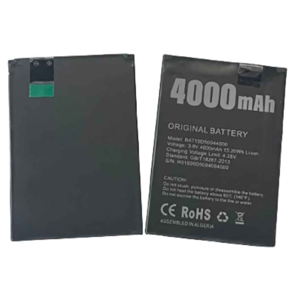 DOOGEE BAT19D50044000 3.8V 4000mAh Replacement Battery