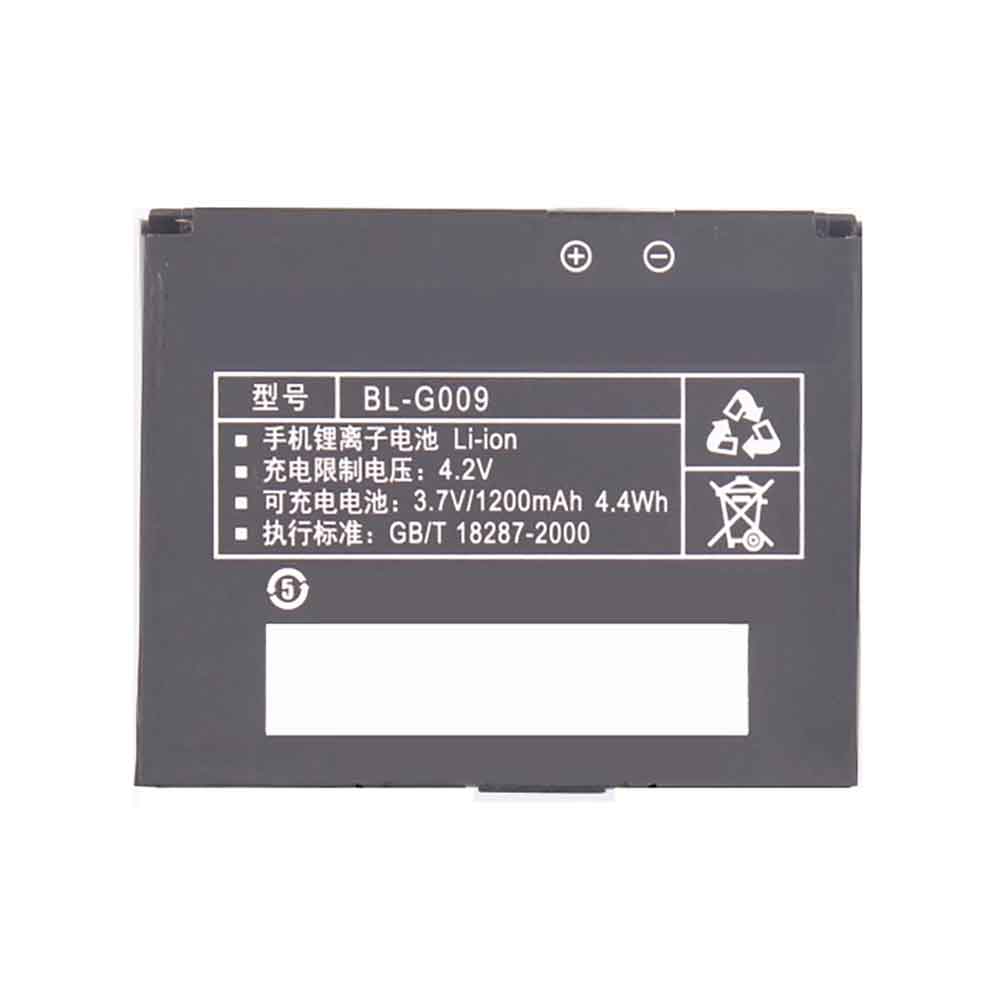 GIONEE BL-G009 3.7V 1200mAh Replacement Battery