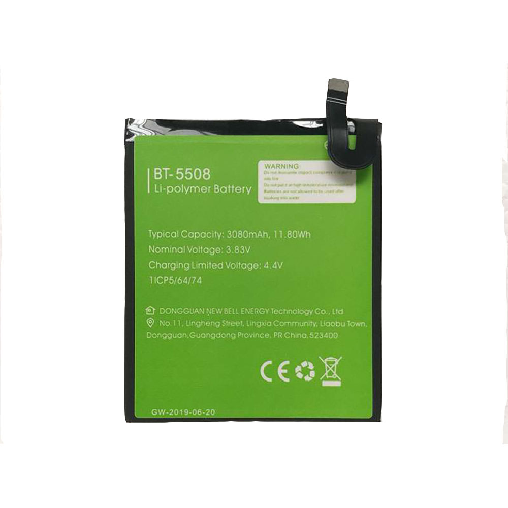 LEAGOO BT-5508 3.8V/4.4V 3080mAh/11.80WH Replacement Battery