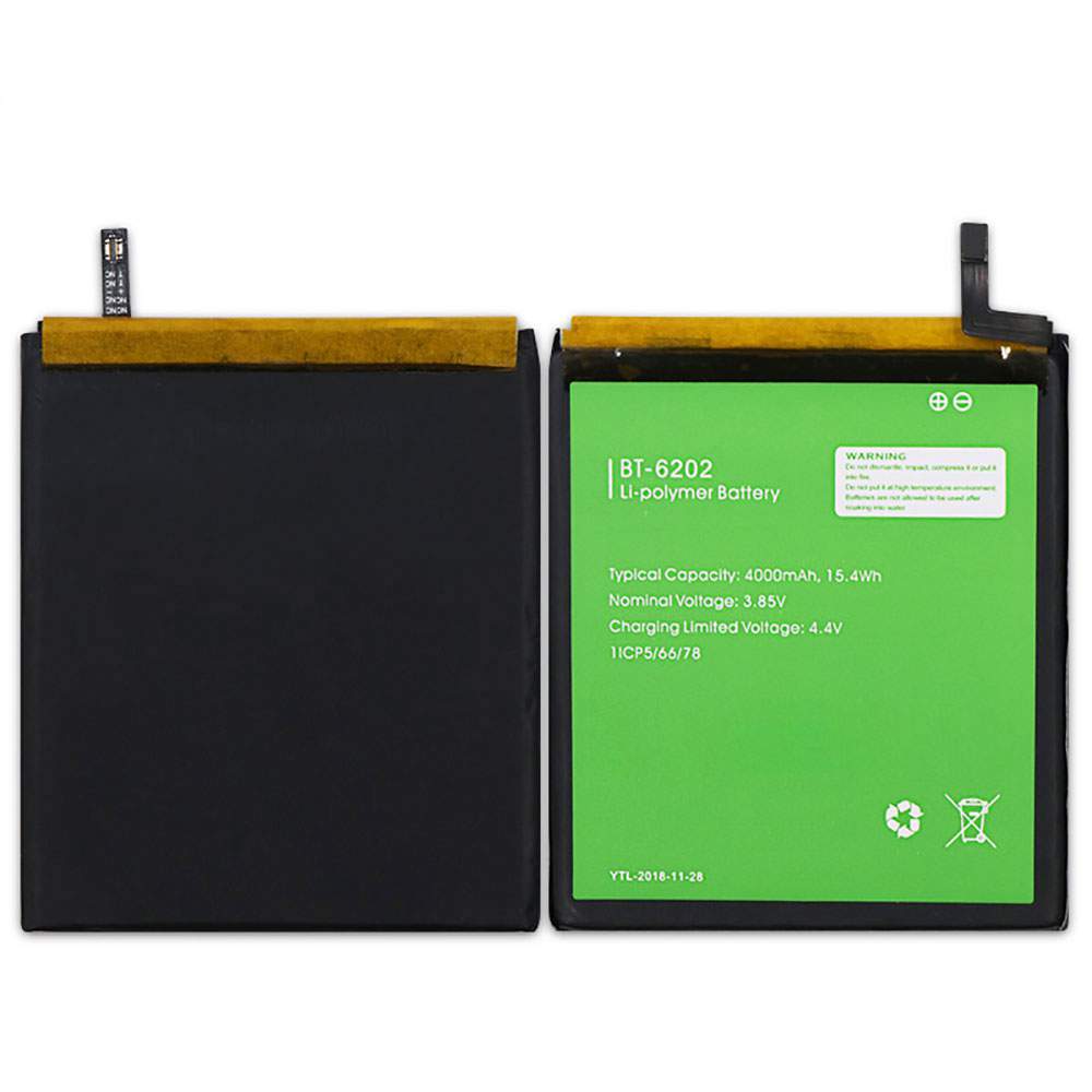LEAGOO BT-6202 3.85V/4.4V 4000mAh/15.4WH Replacement Battery