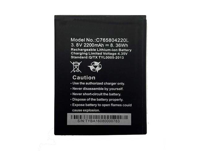 BLU C765804220L 3.7V 2200mAh Replacement Battery
