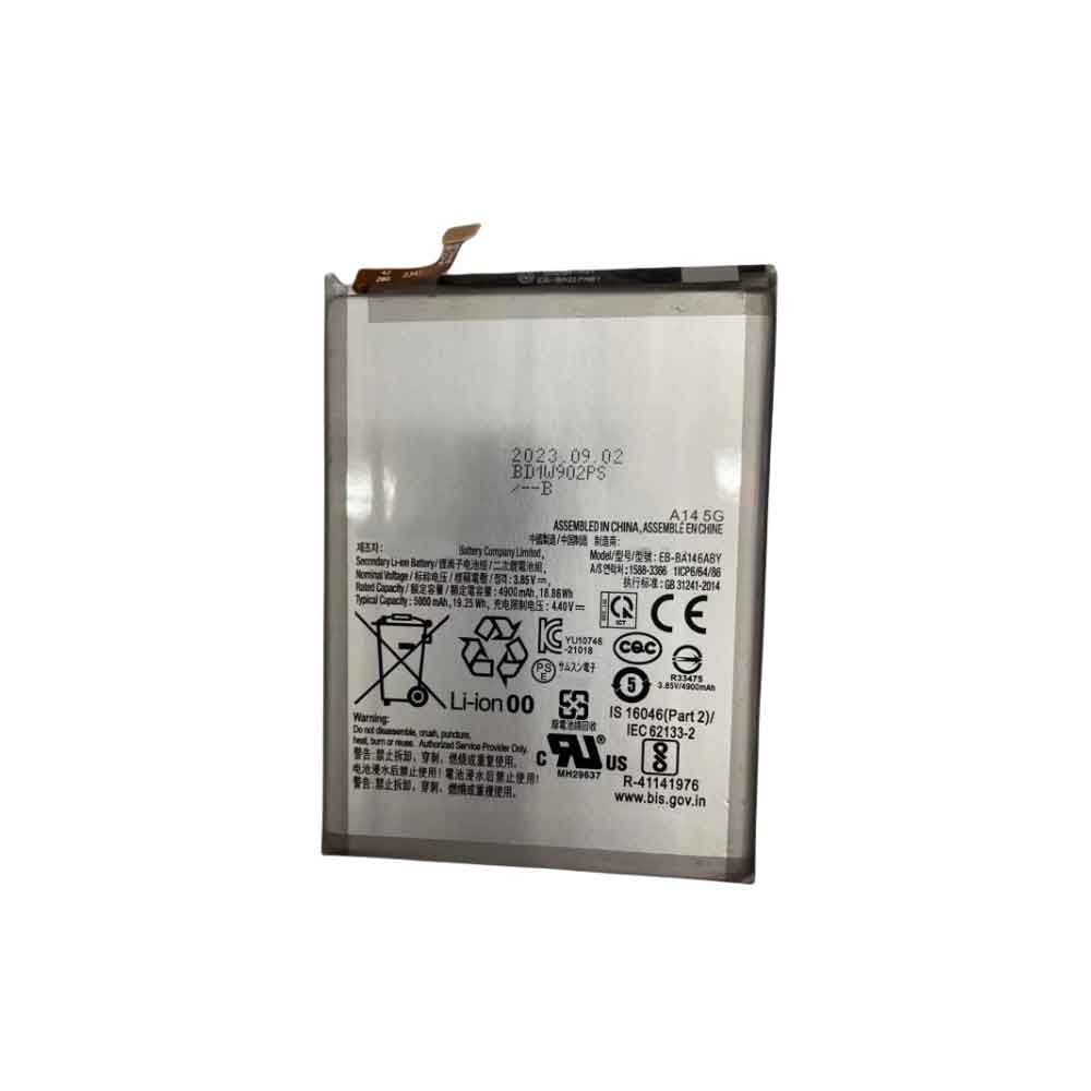 SAMSUNG EB-BA146ABY 3.85V 4900mAh Replacement Battery