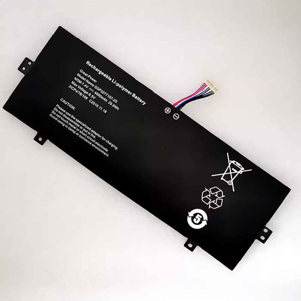 JUMPER GSP3277107-2S 7.4V 4000mAh Replacement Battery