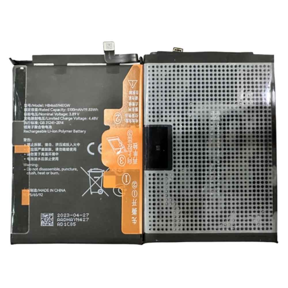 Honor HB466594EGW 3.89V 5100mAh Replacement Battery