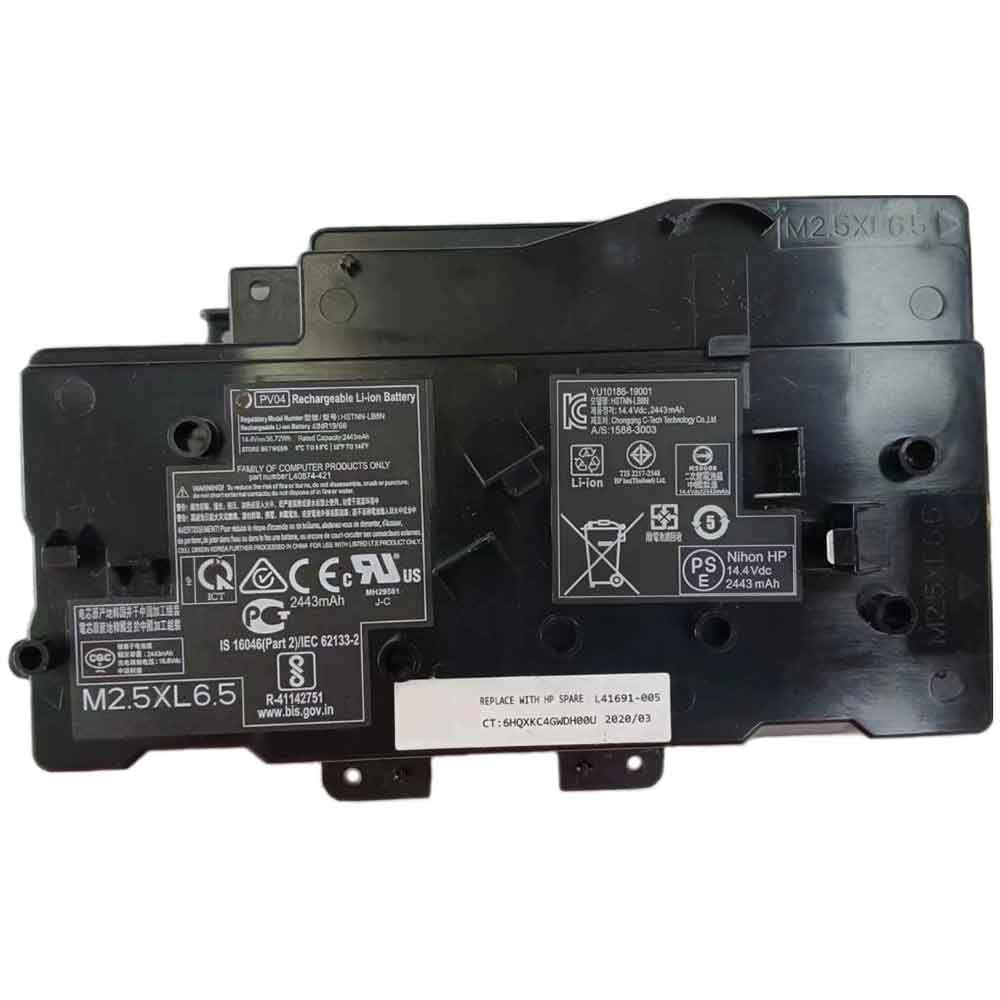 hp PV04 14.4V 2443mAh Replacement Battery