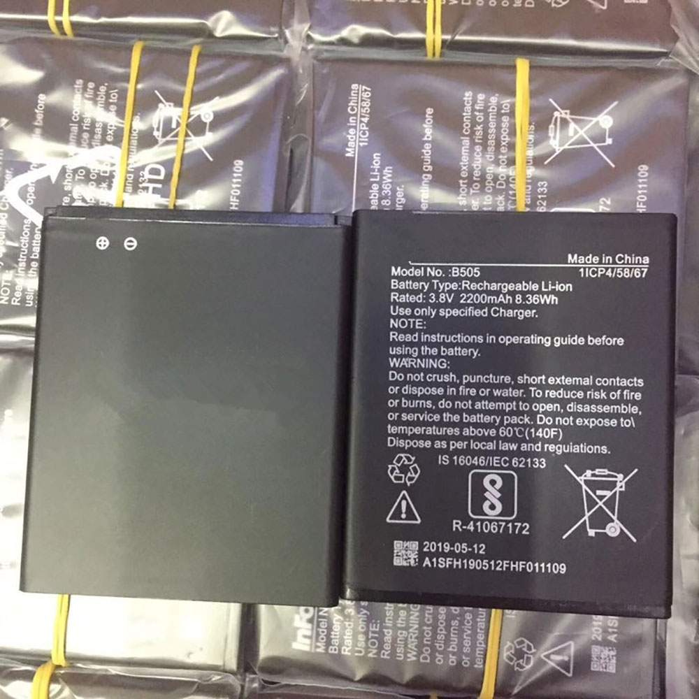INFOCUS B505 3.8V 2200mAh/8.36WH Replacement Battery