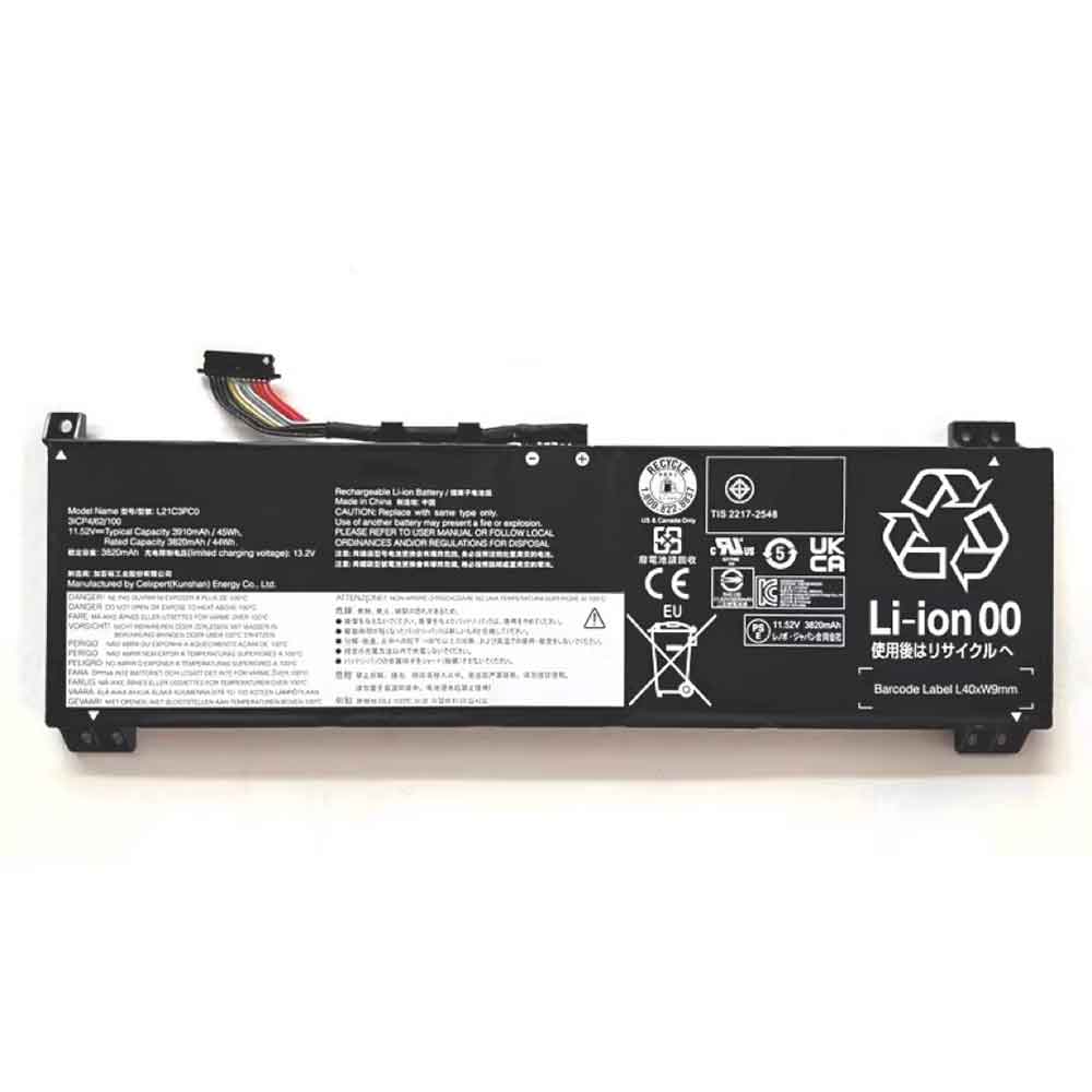 lenovo L21C3PC0 11.52V 3910mAh Replacement Battery