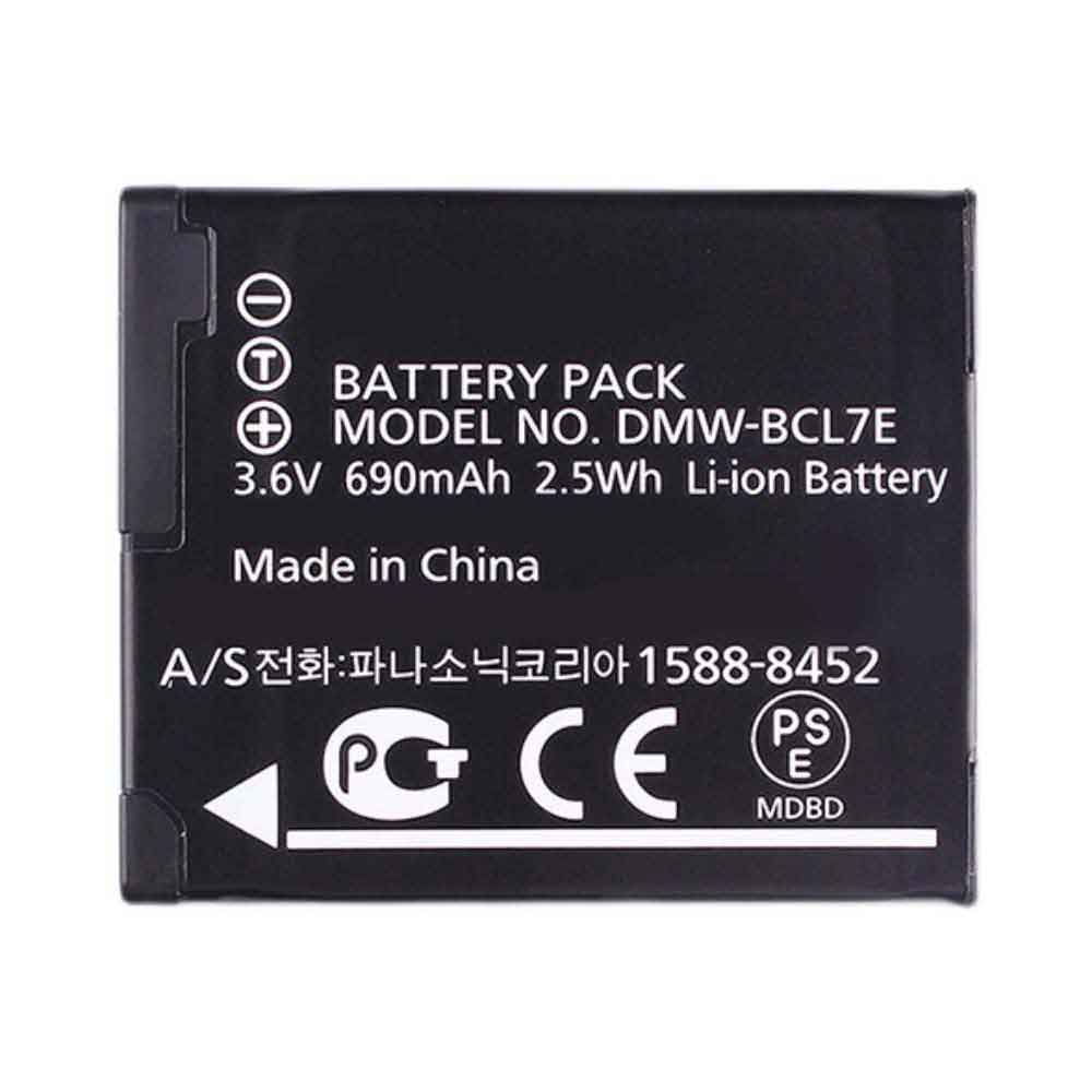 Panasonic DMW-BCL7E 3.6V 690mAh Replacement Battery