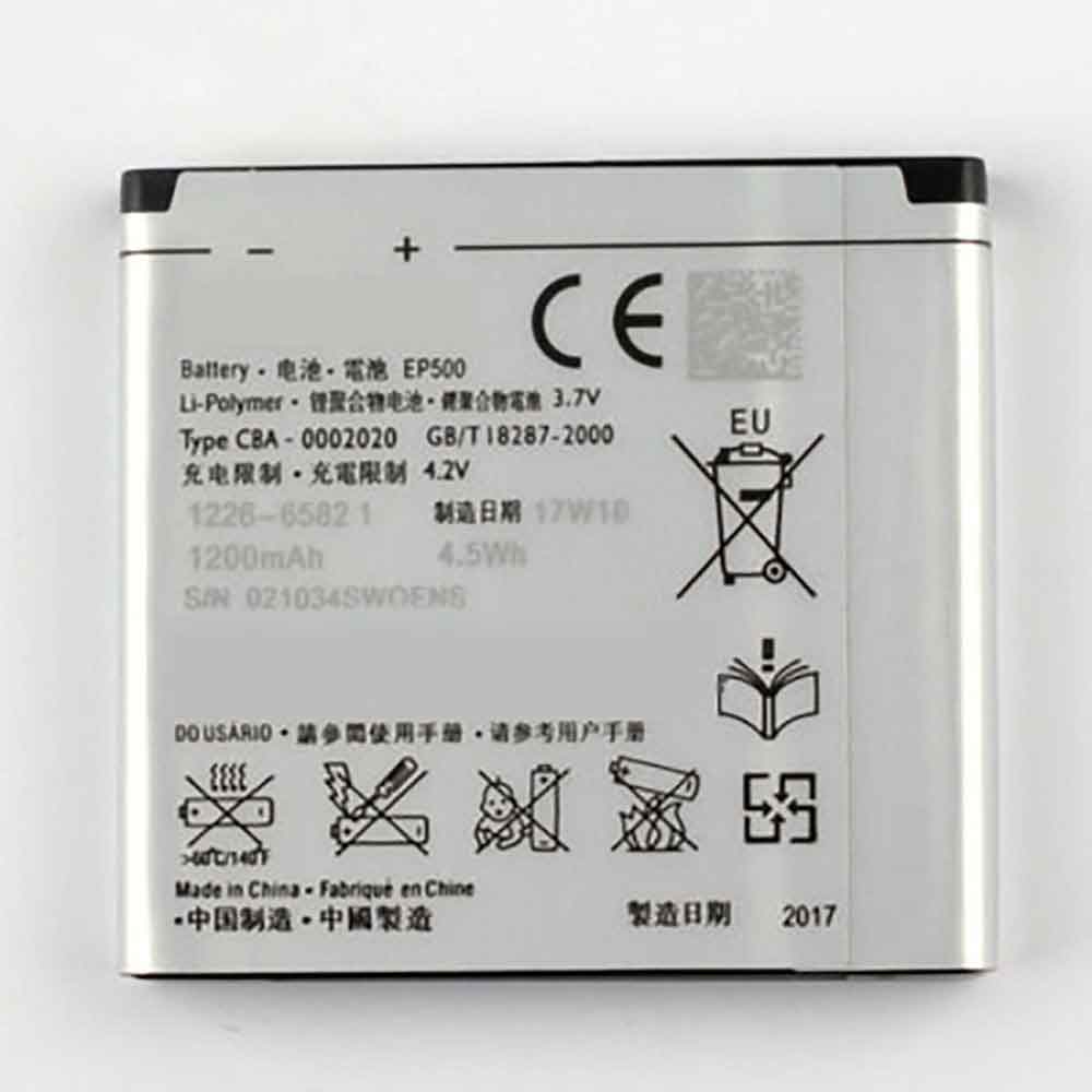 SONY EP500 3.7V 4.2V 1200mAh/4.5WH Replacement Battery