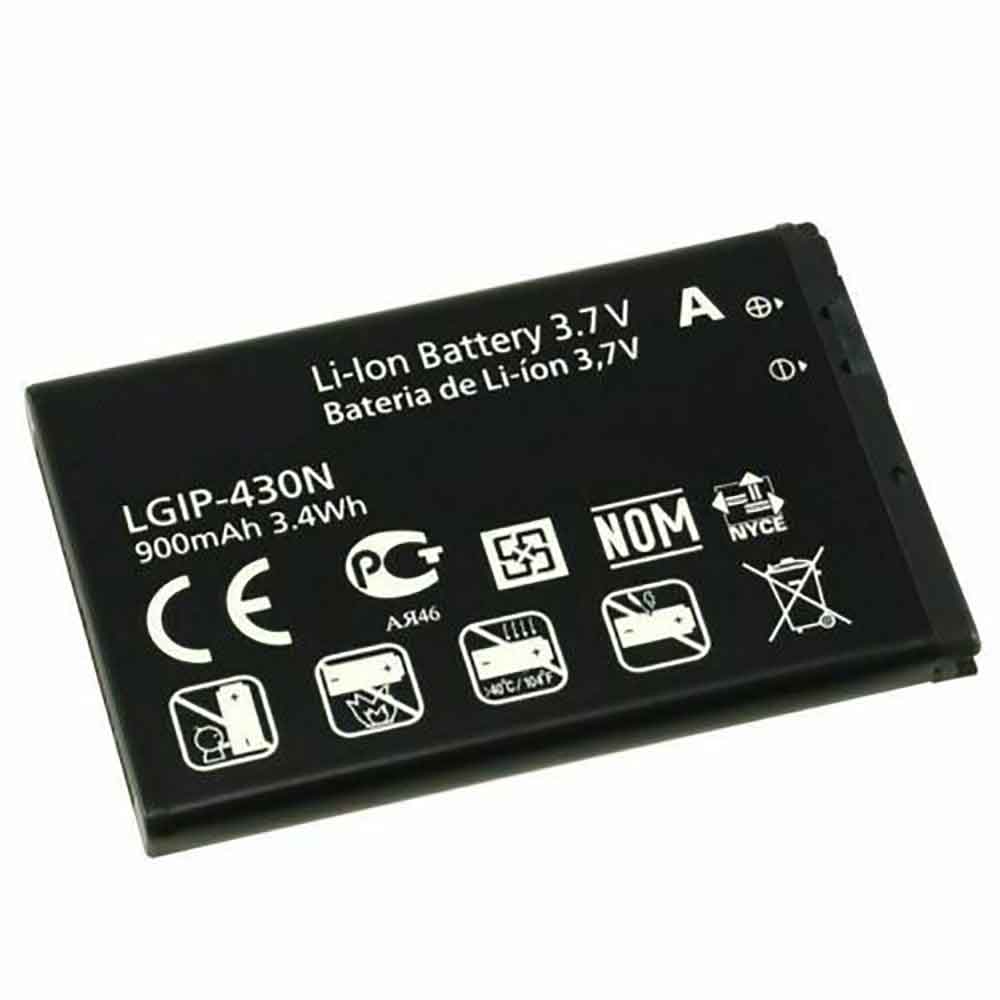 LG LGIP-430N 3.7V 900mAh Replacement Battery