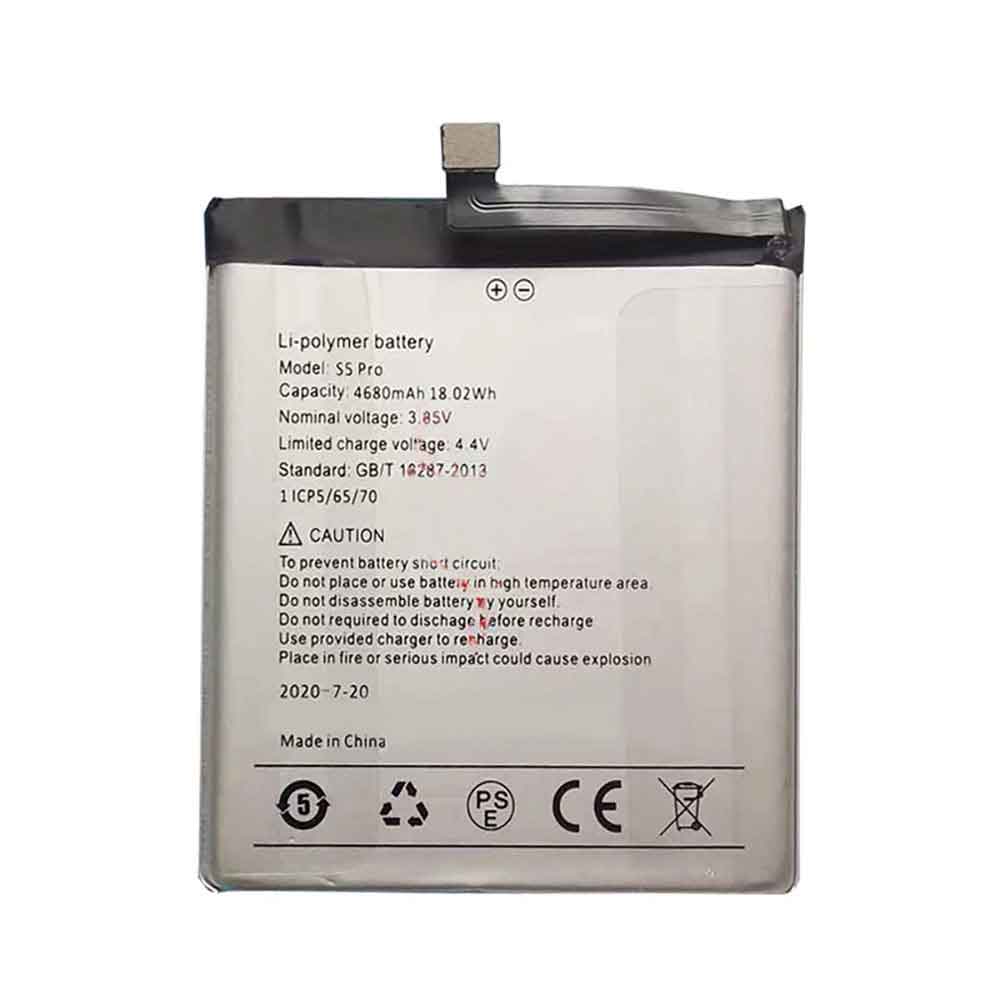 UMIDIGI S5-Pro 3.85V 4680mAh Replacement Battery