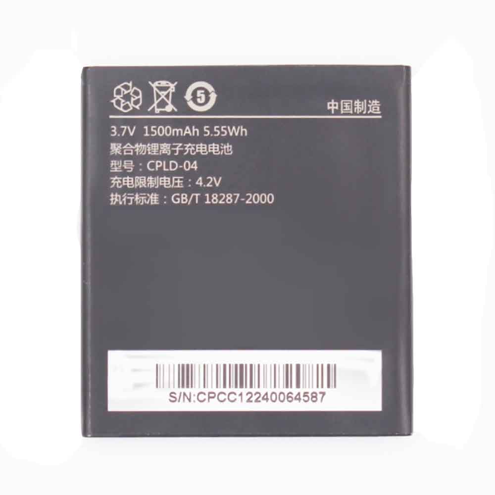COOLPAD CPLD-04 3.7V 1500mAh Replacement Battery