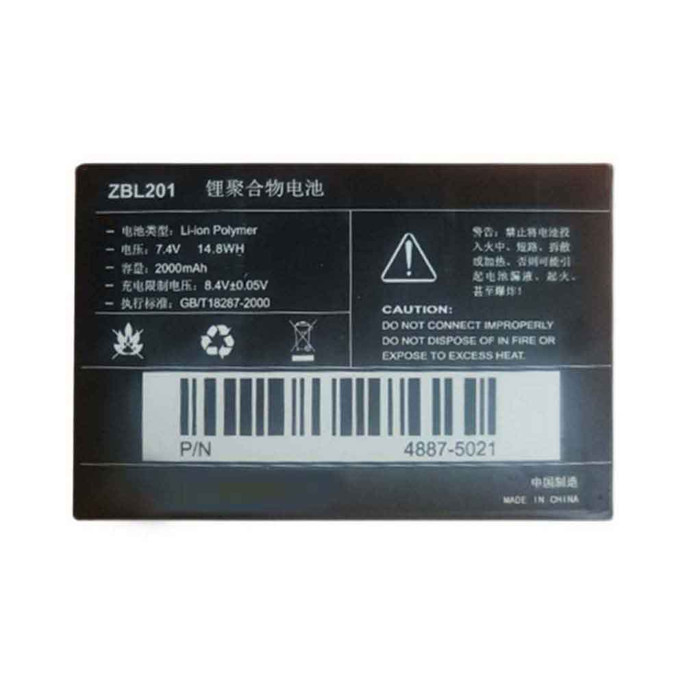 Zicox ZBL201 7.4V 2000mAh Replacement Battery