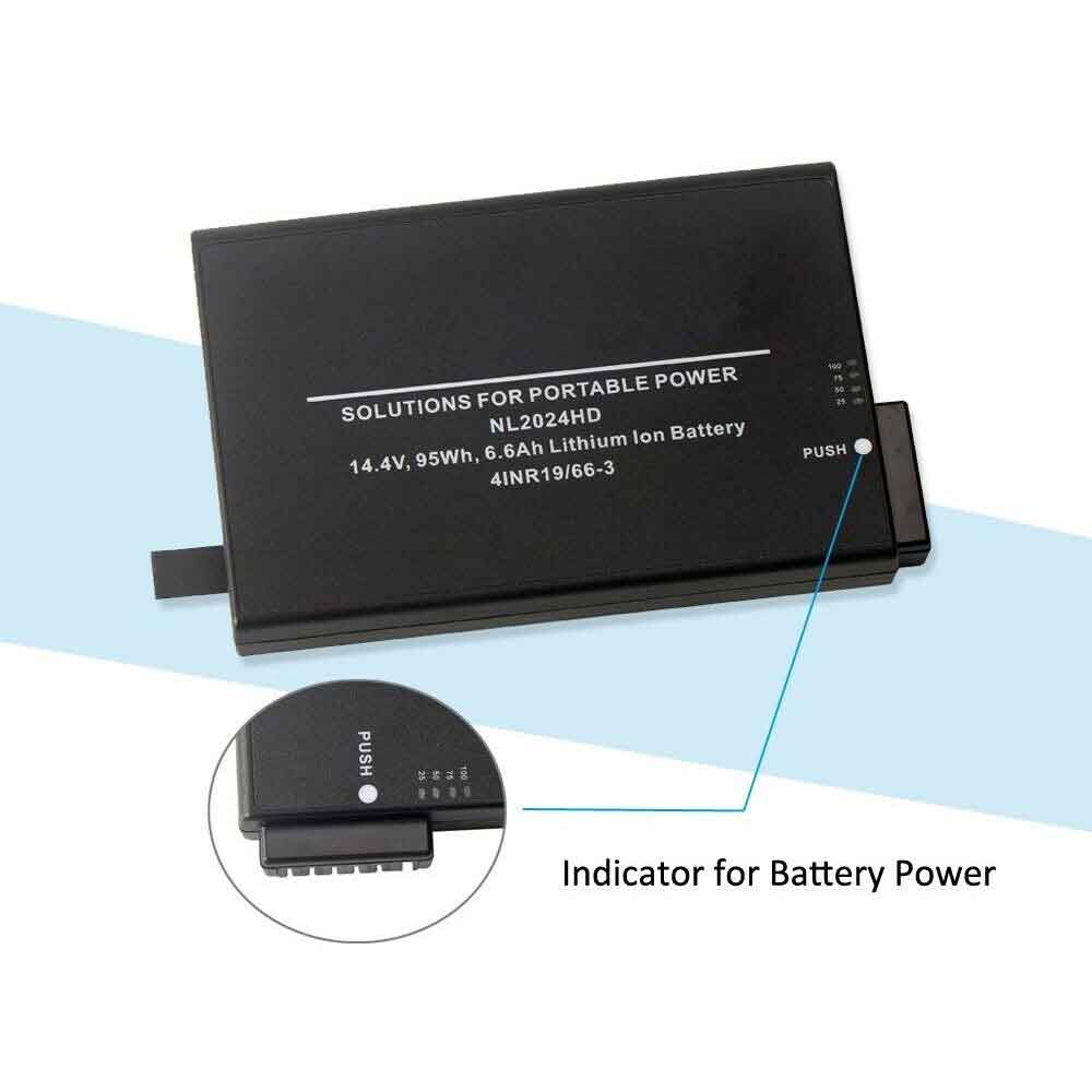 Hamilton NL2024HD 14.8V 6600mAh Replacement Battery
