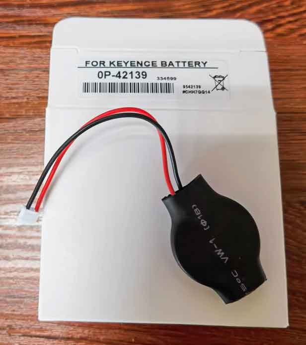 Keyence OP-42139 3V  Replacement Battery