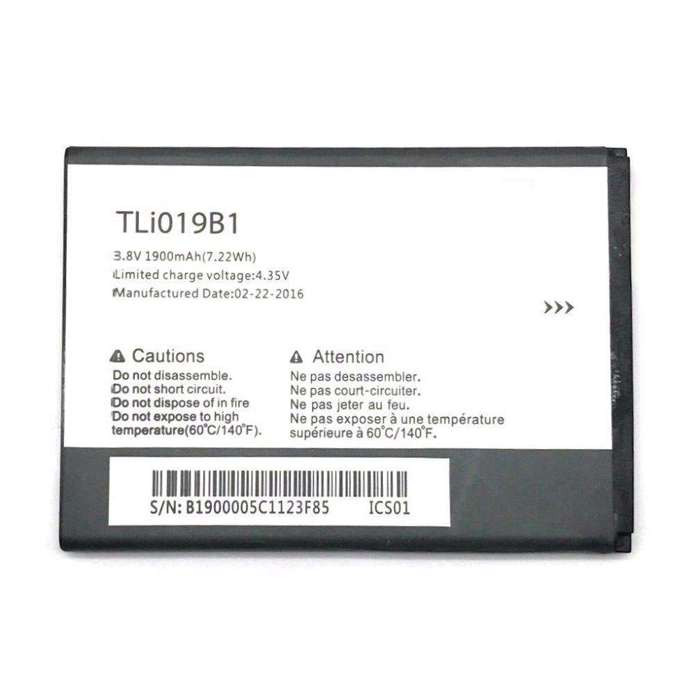 ALCATEL TLI019B1 3.8V/4.35V 1900MAH/7.22Wh Replacement Battery