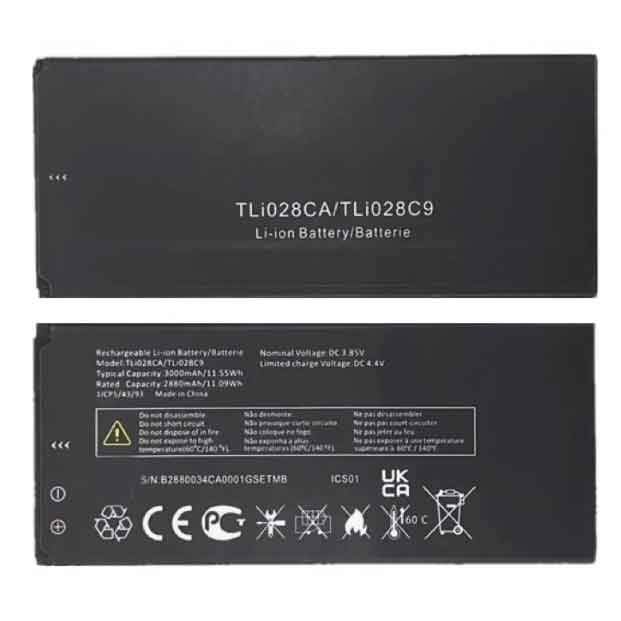 ALCATEL TLi028CA/TLi028C9 3.85V 3000mAh Replacement Battery