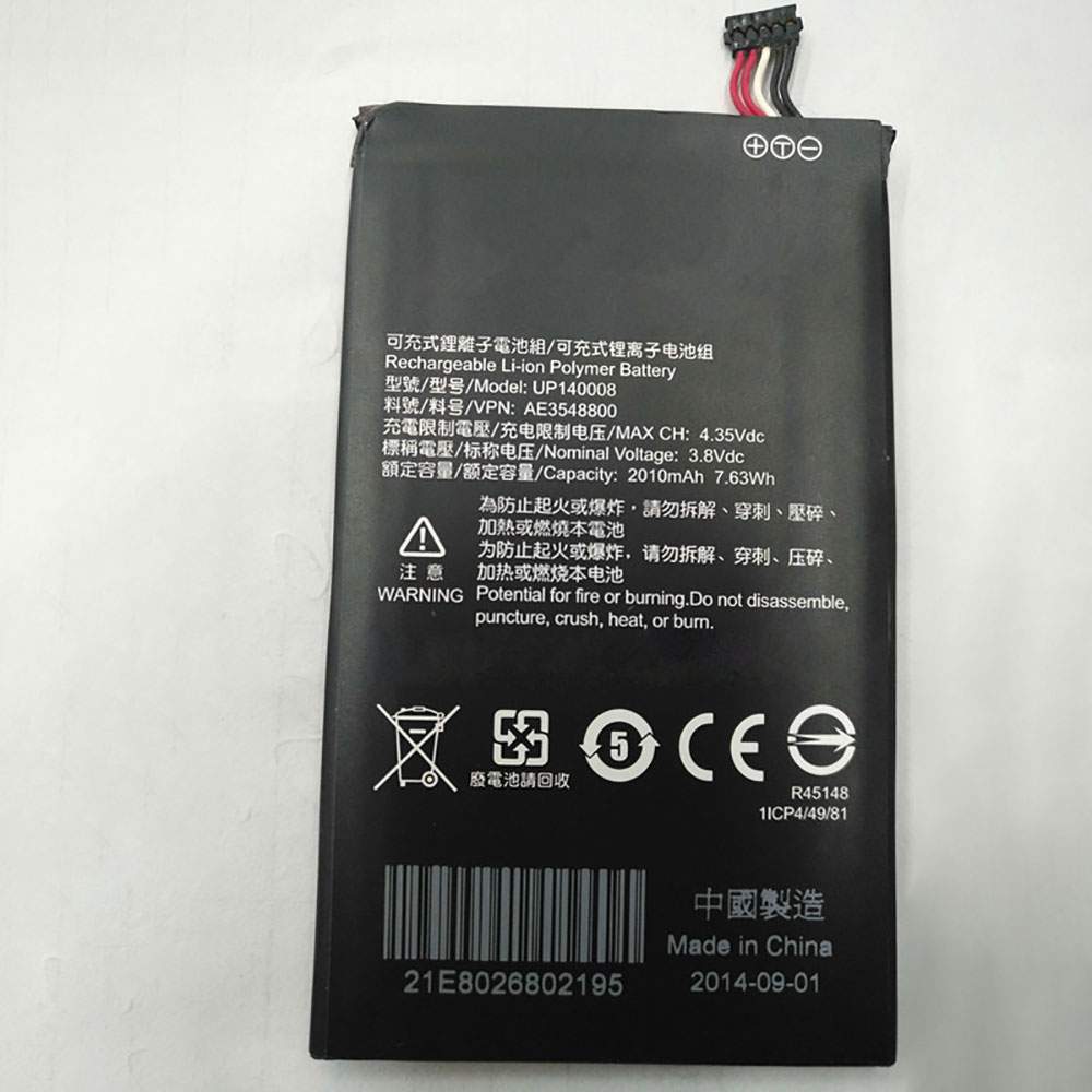 INFOCUS UP140008 3.8V/4.35V 2010mAh/7.63WH Replacement Battery