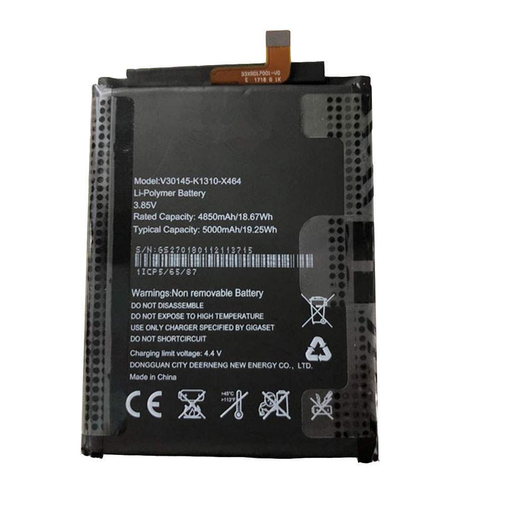 GIGASET V30145-K1310-X464 3.85V/4.4V 4850mAh/18.67WH Replacement Battery