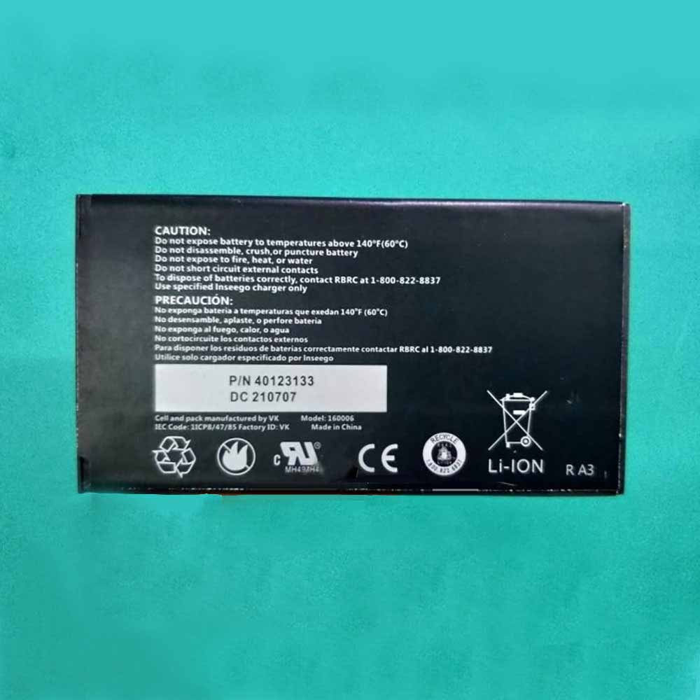 Inseego 160006 3.85V/4.4V 4900mAh/18.87WH Replacement Battery
