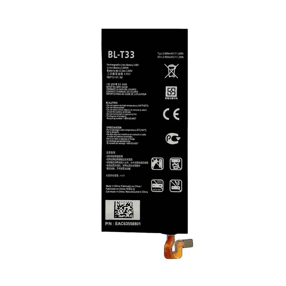 LG BL-T33 3.85V 3000mAh Replacement Battery