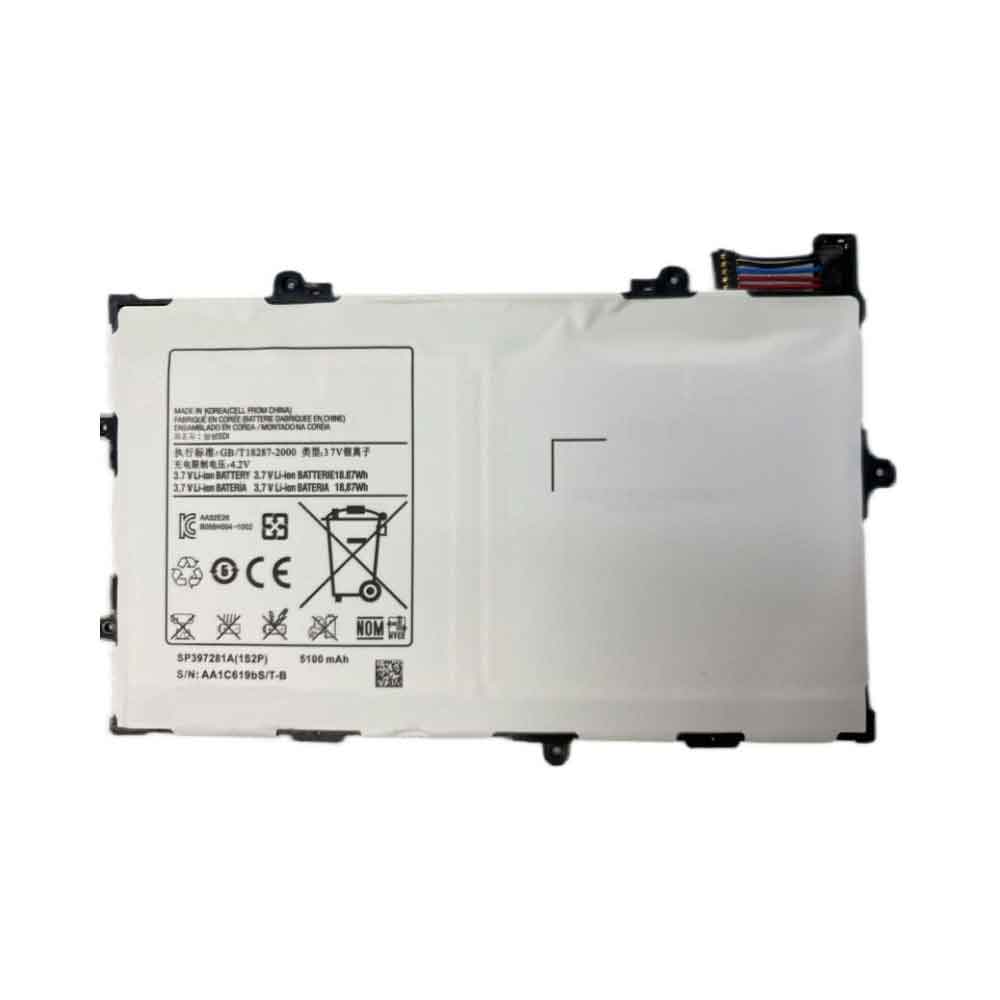 Samsung SP397281A(1S2P) 3.7V 4.2V 5100mAh 18.87WH Replacement Battery