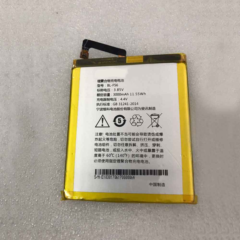 PHICOMM BL-F56 3.85V 4.40V 3000MAH 11.55WH Replacement Battery