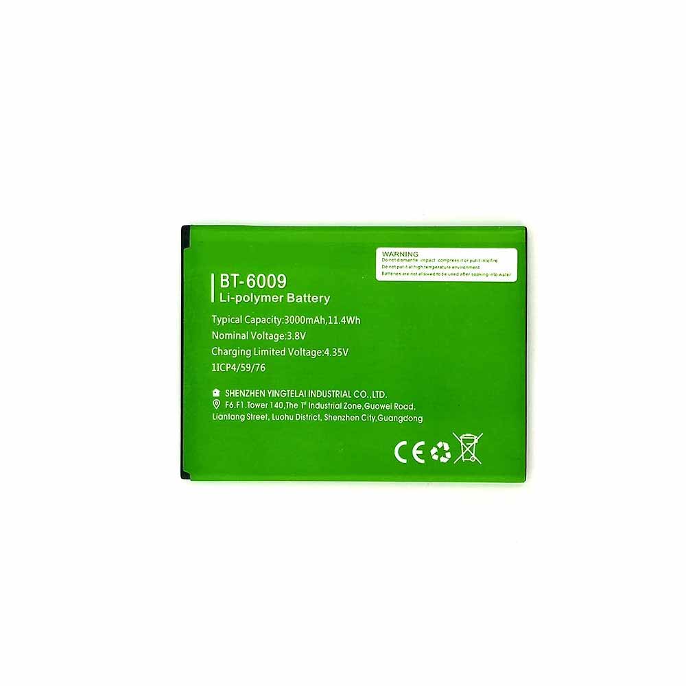 LEAGOO BT-6009 3.8V/4.35V 3000mAh/11.4WH Replacement Battery