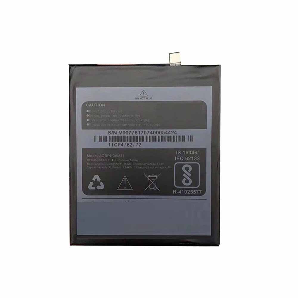Micromax ACBPN30M11 3.85V/4.4V 3000mAh/11.55WH Replacement Battery