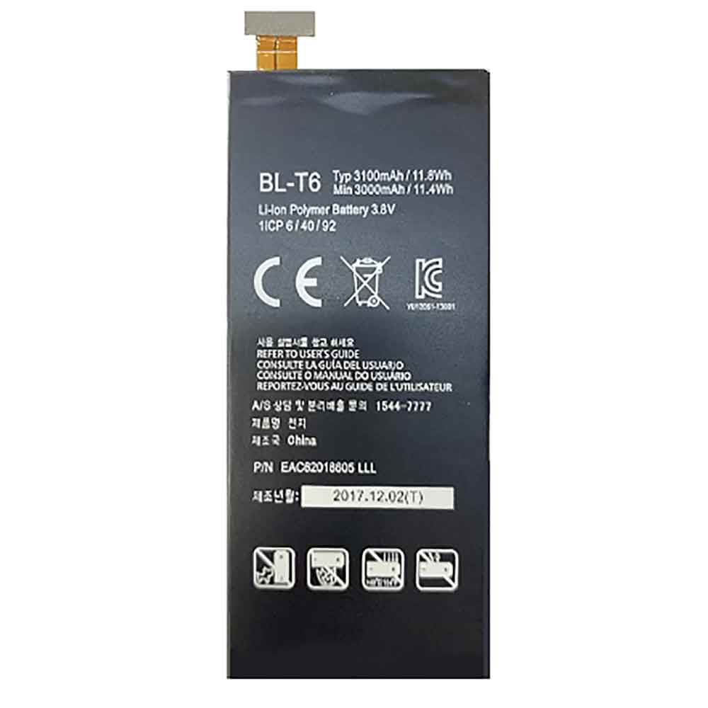 LG BL-T6 3.8V 3100mAh Replacement Battery