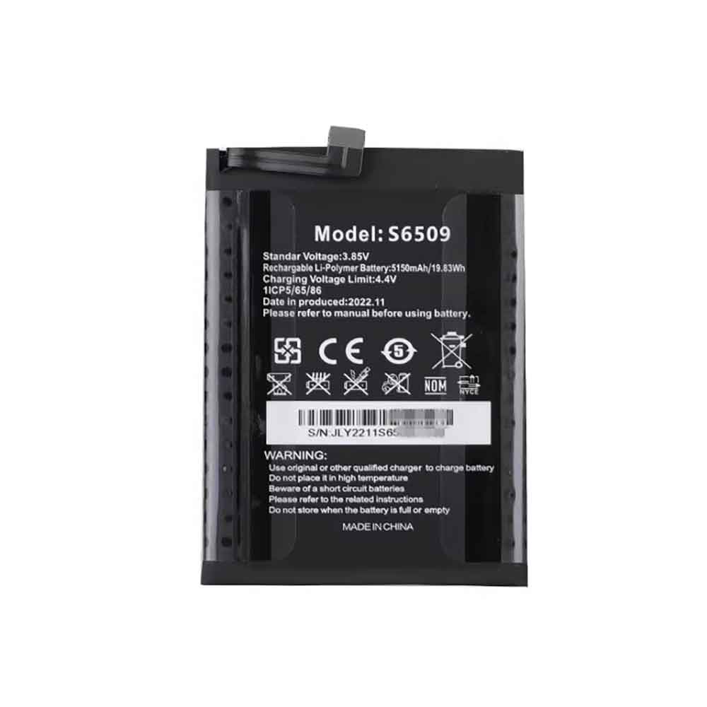 OUKITEL S6509 3.85V 5150mah Replacement Battery